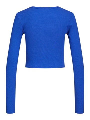 JJXX Langarm-T-Shirt in Blue Iolite
