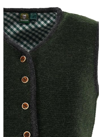 OS-Trachten Strickweste Kirko in oliv