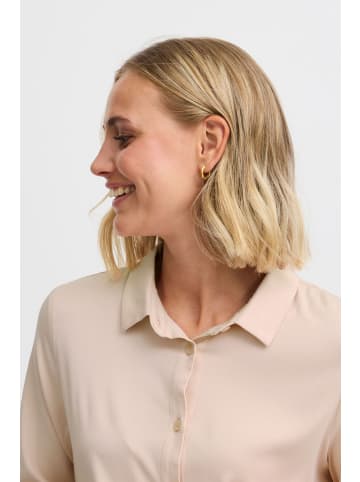 Fransa Bluse langarm FRJUSTINA Slim/ Regular fit in Peachskin