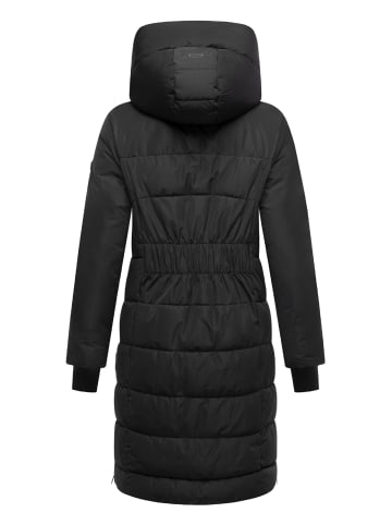 Navahoo Steppmantel Laubzauber 14 in Black