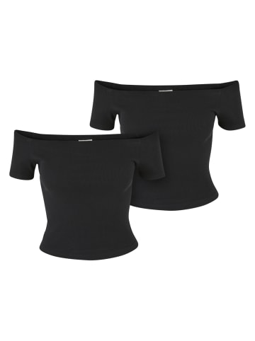 Urban Classics T-Shirt in black+black