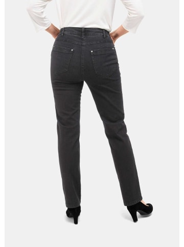 GOLDNER Jeanshose Carla Klassische Jeanshose Carla in schwarz