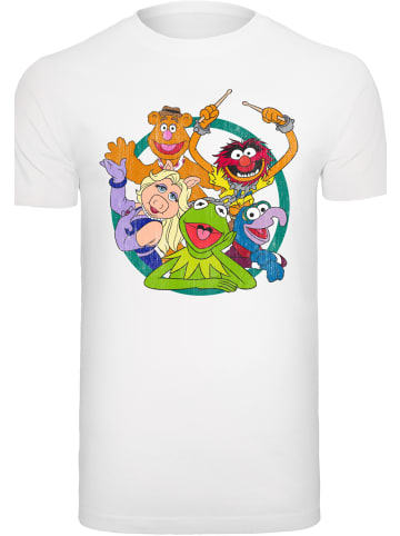 F4NT4STIC T-Shirt Disney Die Muppets Group Circle in weiß