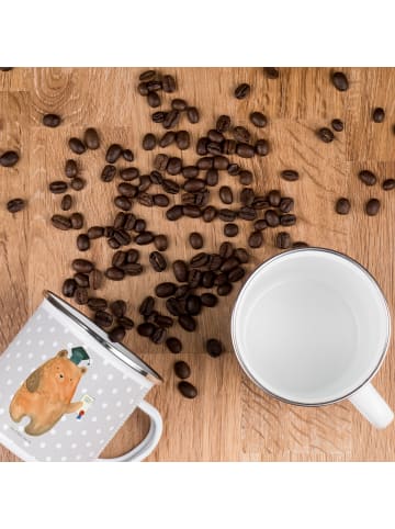 Mr. & Mrs. Panda Pott Bär Prüfung ohne Spruch in Grau Pastell