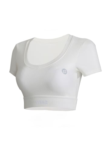 YEAZ CLUB LEVEL SHORT TOP in weiß
