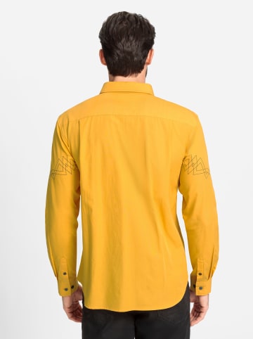 WITT WEIDEN Langarm-Hemd in ocker