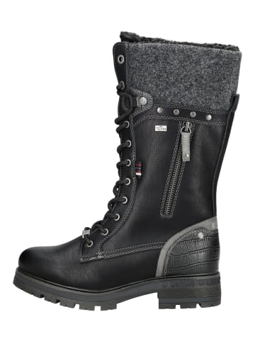 Mustang Stiefelette in Schwarz