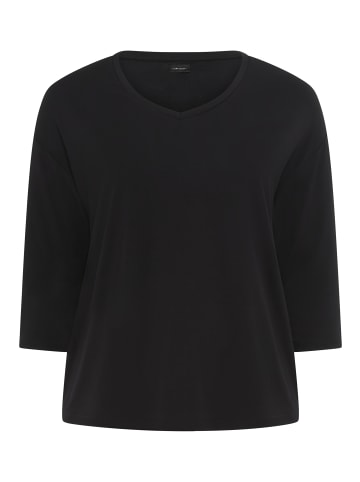 Laura Scott 3/4-Arm-Shirt in schwarz