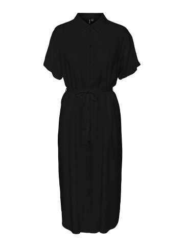 Vero Moda Hemdblusenkleid in Black