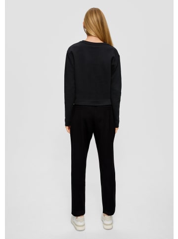 s.Oliver Sweatshirt in 99D0_schwarz