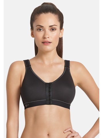 Anita Sport-BH frontline open in Schwarz