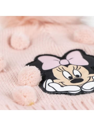 Disney Disney Minnie Mütze für Kinder Beanie Wintermütze in Rosa