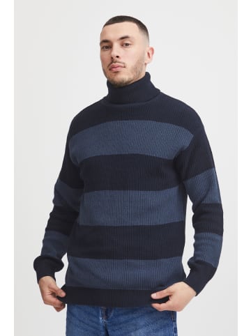 !SOLID Rollkragenpullover SDSerge Turtleneck 21301065-ME  Modischer Strickpullover mit Rollkragen in Blau