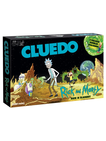 Winning Moves Cluedo Rick and Morty Brettspiel in bunt