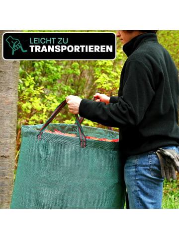 Praknu 3x Gartensack ohne Deckel 300 L
