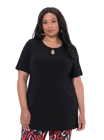 Ulla Popken Longshirt in schwarz