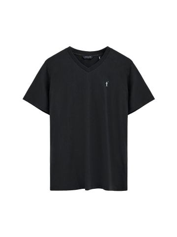 Polo Club T-Shirt MAN RIGBY GO V TSHIRT SS IO SHORT SLEEVE REGULAR FIT in Schwarz