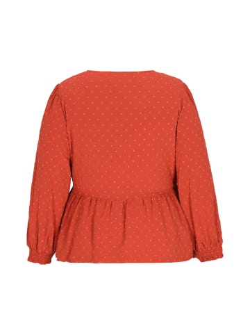 osha Plus Size Blouse in Red