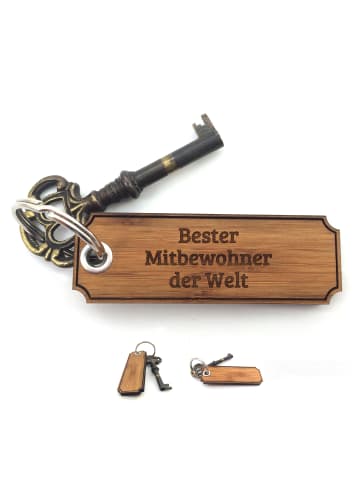 Mr. & Mrs. Panda Schlüsselanhänger Mitbewohner mit Spruch in Pflanze