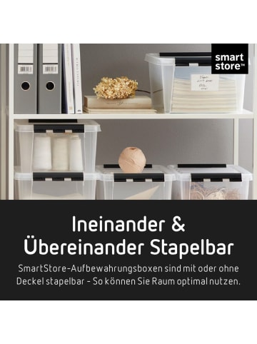 SmartStore 2er-Set Aufbewahrungsbox Classic Transparent 61L