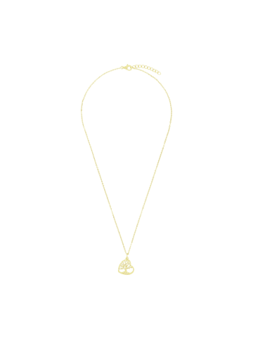 Amor Kette mit Anhänger Silber 925, gelbvergoldet in Gold
