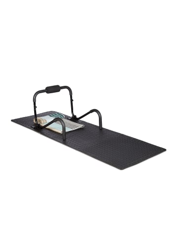 relaxdays 16x Bodenschutzmatten in Schwarz - (B)60 x (T)60 cm