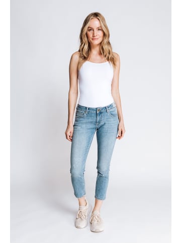 ZHRILL Damen Capri Jeans ZHANITA  in Blau