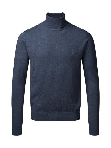 MCS Rollkragen-Strick Lucas in Navy Blue