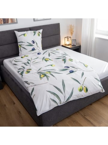Beddinghouse Beddinghouse Bettwäsche Renforcé- Olive Branche in weiß