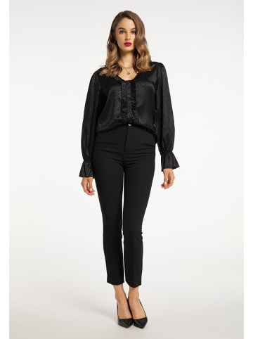 faina Damen Bluse in Schwarz