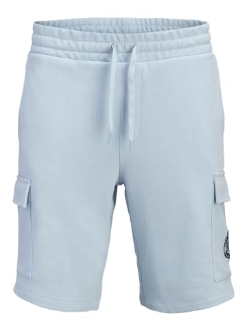 Jack & Jones Sweat-Shorts in Celestial Blue