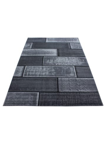 Teppich Boss Kurzflor Teppich Pago Schwarz