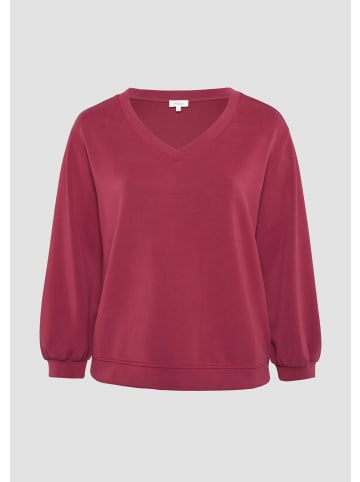 s.Oliver Sweatshirt in 3874_rubinrot