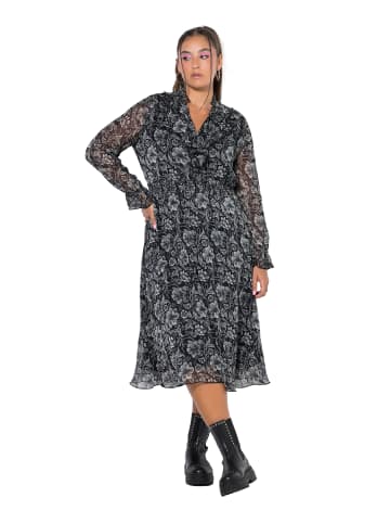 Studio Untold Midikleid in schwarz