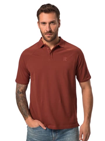 JP1880 Poloshirt in kastanienrot