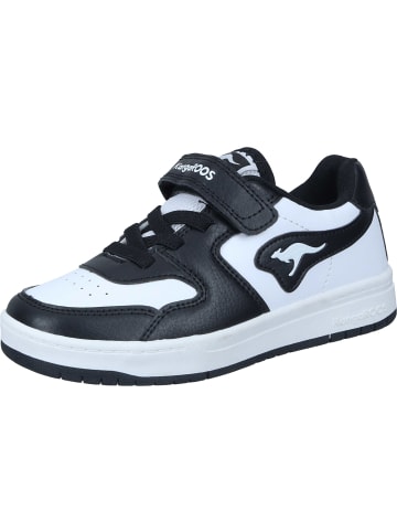 Kangaroos Sneakers Low in jet black/white
