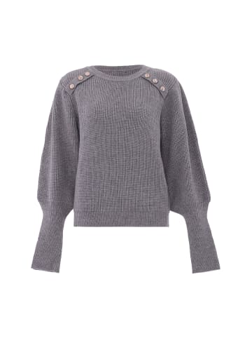 nascita Damen Sweater in HELLGRAU MELANGE