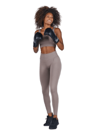 Onamaste Legging Georgia in Braun
