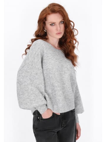 DreiMaster Vintage Women Sweater in grey melange