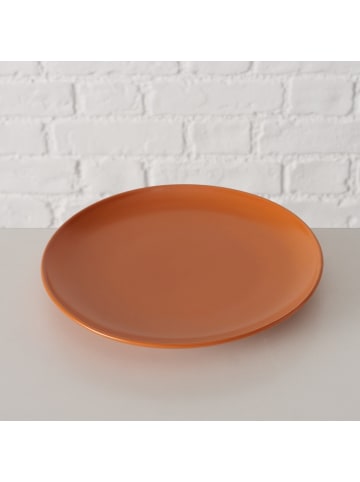 Boltze Keramik Teller Pastell in Orange