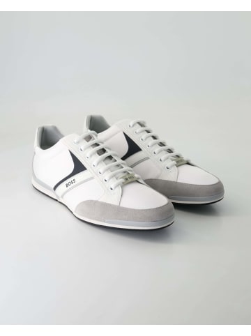 BOSS Sportliche Schnürschuhe in Weiß