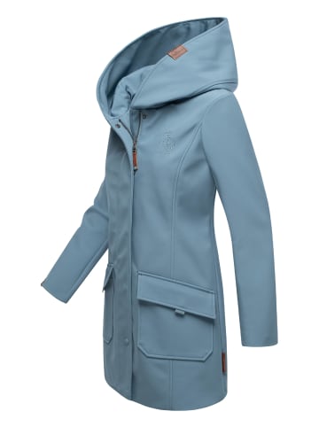 Marikoo Softshellmantel Mayleen in Powder Blue