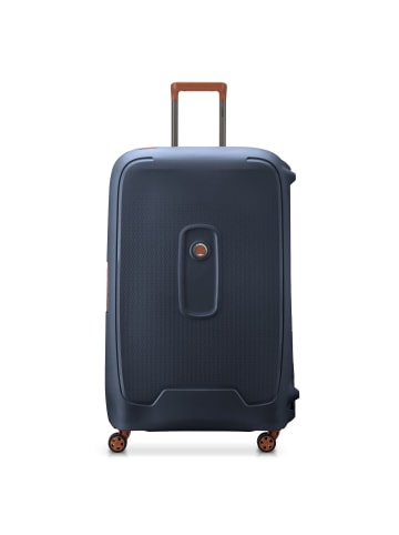 Delsey Moncey 4-Rollen Trolley 82 cm in tinte blau