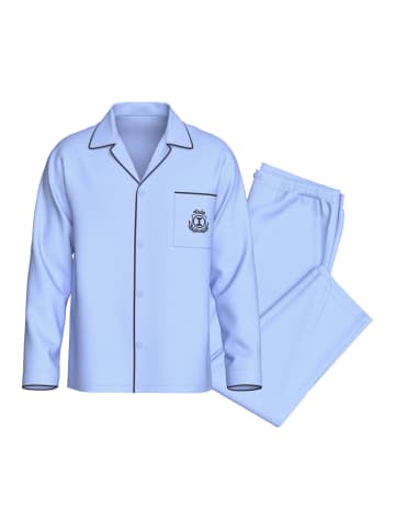 Impetus Pyjama Set 1563309 in blau