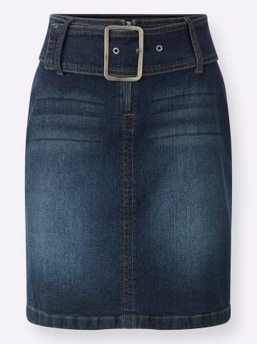 Heine Jeansrock in blue-stone-washed