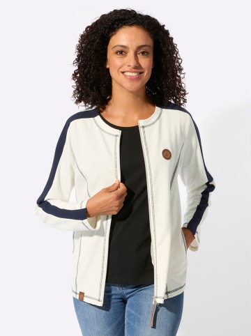WITT WEIDEN Shirtjacke in ecru-marine