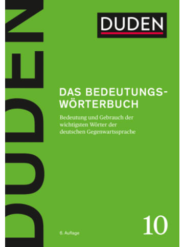 DUDEN-Verlag Buch - Das Bedeutungswörterbuch