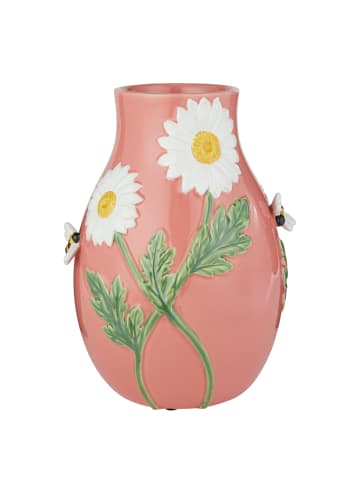 Butlers Vase SPRING Biene & Margerite in Pastellrot