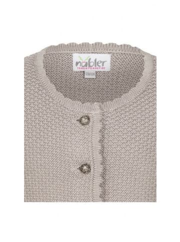 Nübler Strickjacke für Mädchen in grau