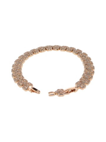 faina Women Bracelet With Rhinestones in Rose Gold